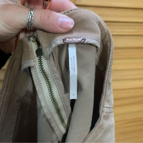 Free People Corduroy Skirt Size 6 - Picture 2 of 5